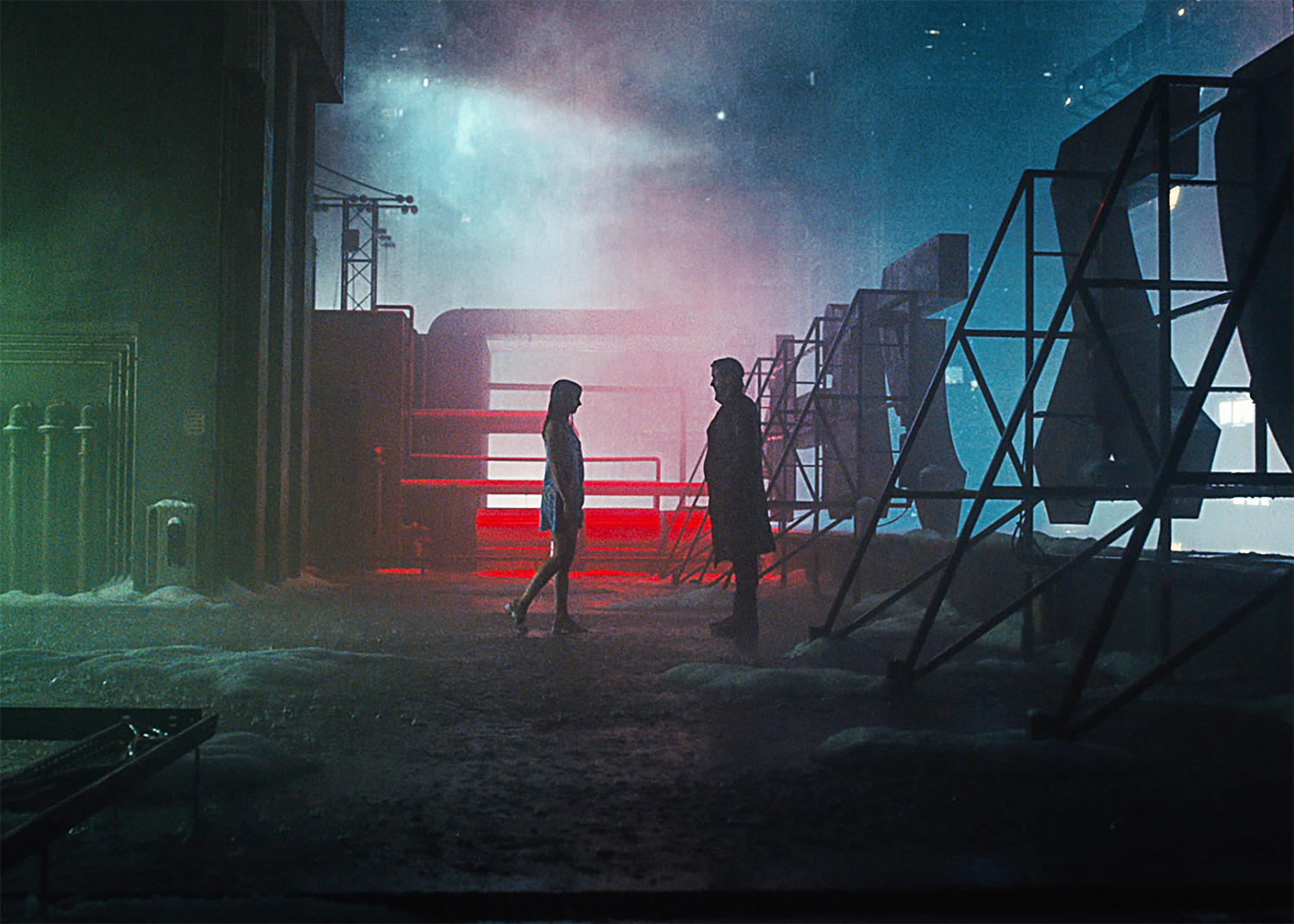 Landing slide Blade Runner 2049